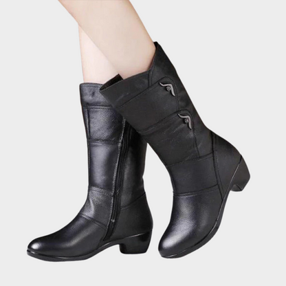 ריילי | מגפי ankle עם רוכסן