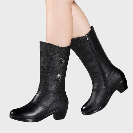 ריילי | מגפי ankle עם רוכסן