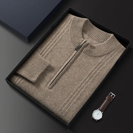 Cardigan - Weicher Mischgewebe-Dichtstrick und behält flache Form
