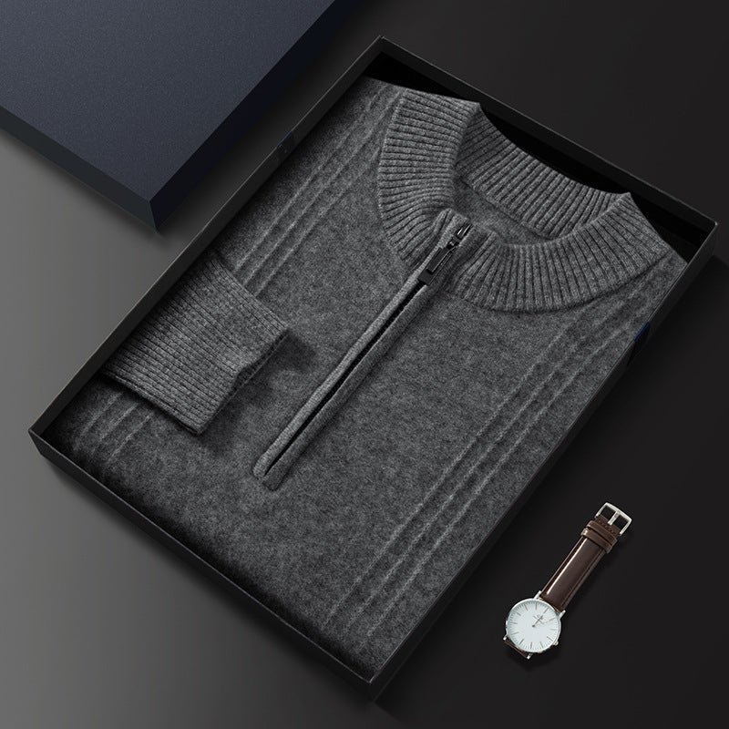 Cardigan - Weicher Mischgewebe-Dichtstrick und behält flache Form